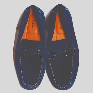 ALFANI LOAFERS Blue Suede